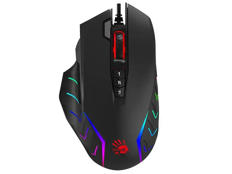 Mouse A4TECH BLOODY J95 S Stone Black USB