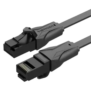 PATCH CABLE CAT.6 UTP/5M BLACK IBABJ VENTION