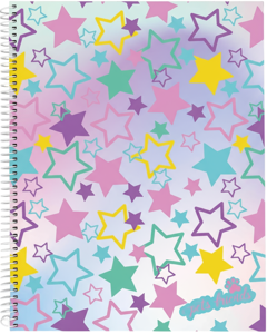 A5 Hard. Sp Bk 80sh Enchanted World Lin