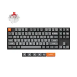 Keychron K8 Max RGB - US Layout - Hot-Swappable Super Red Wireless Keyboard