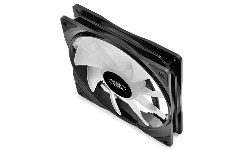 "DeepCool RF120", ventiliatorius, 12 cm, 500 aps/min, 1500 aps/min, 27 dB, 56,5 cfm