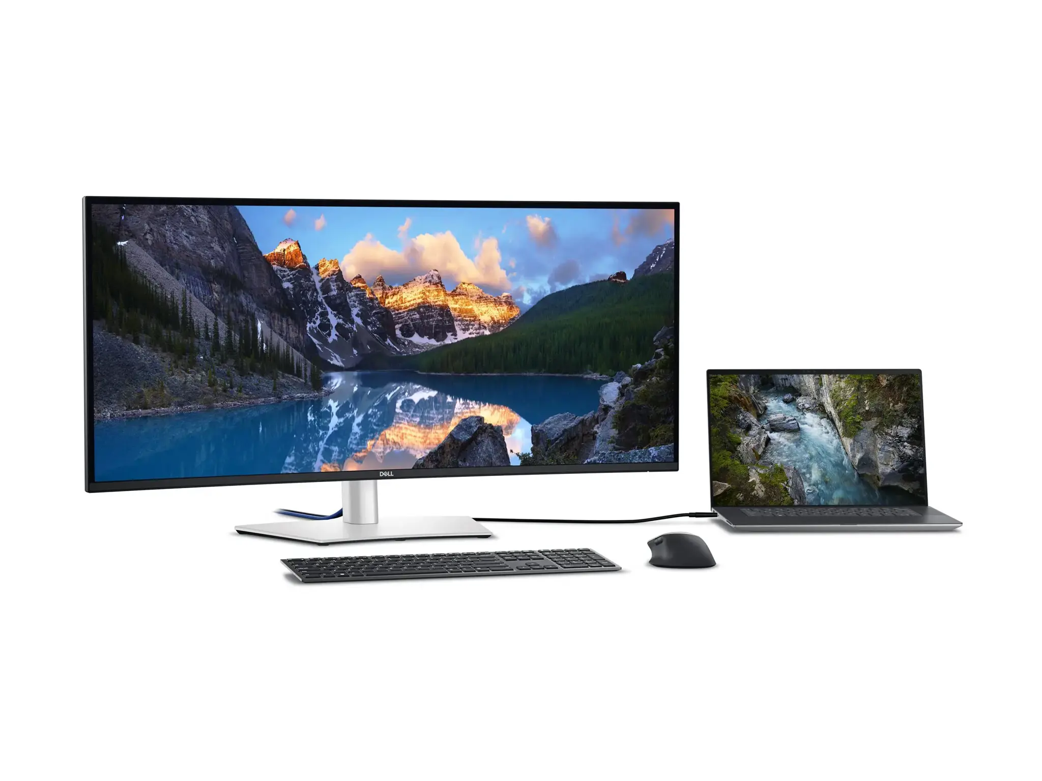 DELL UltraSharp U4025QW, 101.6 cm (40"), 5120 x 2160 pixels, 5K Ultra HD, LCD, 8 ms, Silver