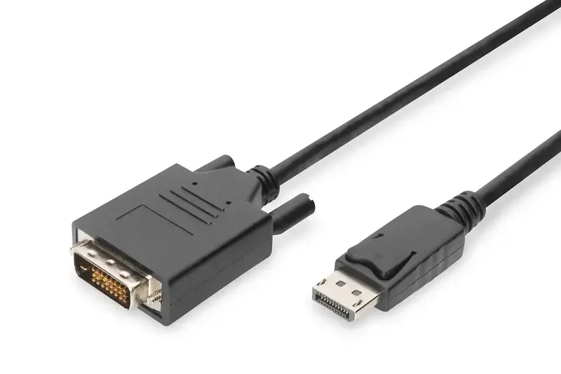 ASSMANN adapteriskabelis DisplayPort 1.2 DVI-D 24+1 M/M skaitmeninis Full HD Dual Link 2m max. 2560 x 1600