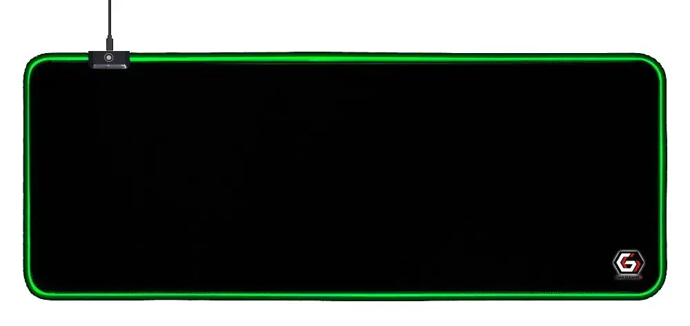 GEMBIRD MP-GAMELED-L Žaidimų pelės kilimėlis su LED šviesos efektu L dydis 300 x 800 mm