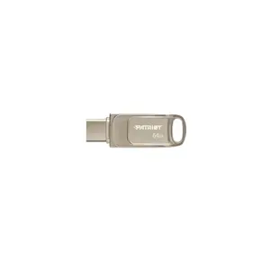 Patriot Memory Tab T560 64GB USB flash drive Dual USB 120MB/s (PS64GT560DS5D) Silver