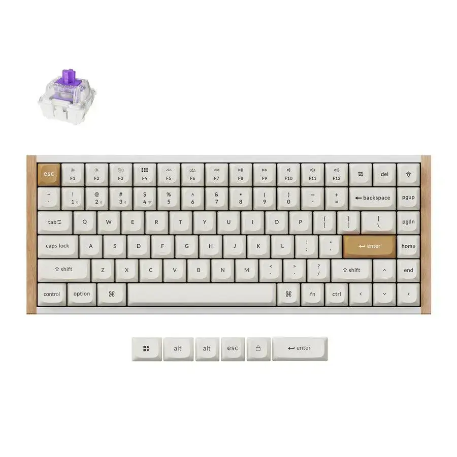 KEYBOARD WRL K2 HE SPECIAL ED./WHITE K2H-Q1 KEYCHRON