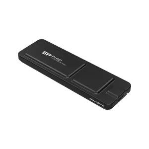 Silicon Power PX10, 2 TB, USB Type-C, 3.2 Gen 2 (3.1 Gen 2), 1050 MB/s, Black