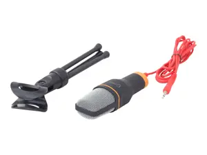 GEMBIRD MIC-D-03 Gembird Stalinis mikrofonas su trikoju, MIC-D-03, juodas