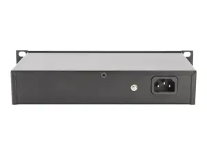 DIGITUS 10 colių 8 prievadų Gigabit Ethernet PoE komutatorius 8 x 10/100/1000Mbps RJ45 PoE 96W su 10 colių laikikliais