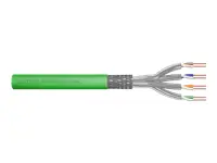 DIGITUS Installation cable cat.8.2 S/FTP Dca solid wire AWG 22/1 LSOH 50m green foiled