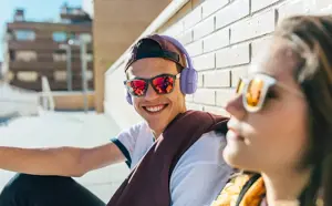 JBL belaidės ausinės Tune 670NC, violetinės spalvos