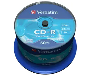 VERBATIM 50x CD-R 700MB 52x Spindel