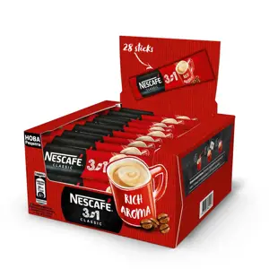 NESCAFE CLASSIC kavos gėrimas 3 in1 (28*16,5g) R3