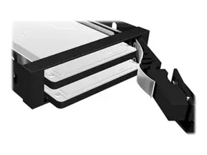 ICYBOX IB-2227StS "IcyBox" mobilioji spinta 2x 2,5 SATA HDD arba SSD, juoda