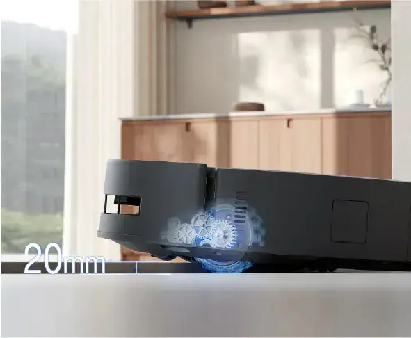 Dulkių siurblys-robotas Ecovacs DEEBOT T80S OMNI BLACK, Juoda