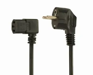 CABLE POWER ANGLED C13 1.8M/PC-186A-075-1.8M GEMBIRD