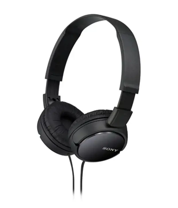 "Sony" MDR-ZX110, laidinės, 12 - 22000 Hz, muzika, 120 g, ausinės, juodos spalvos