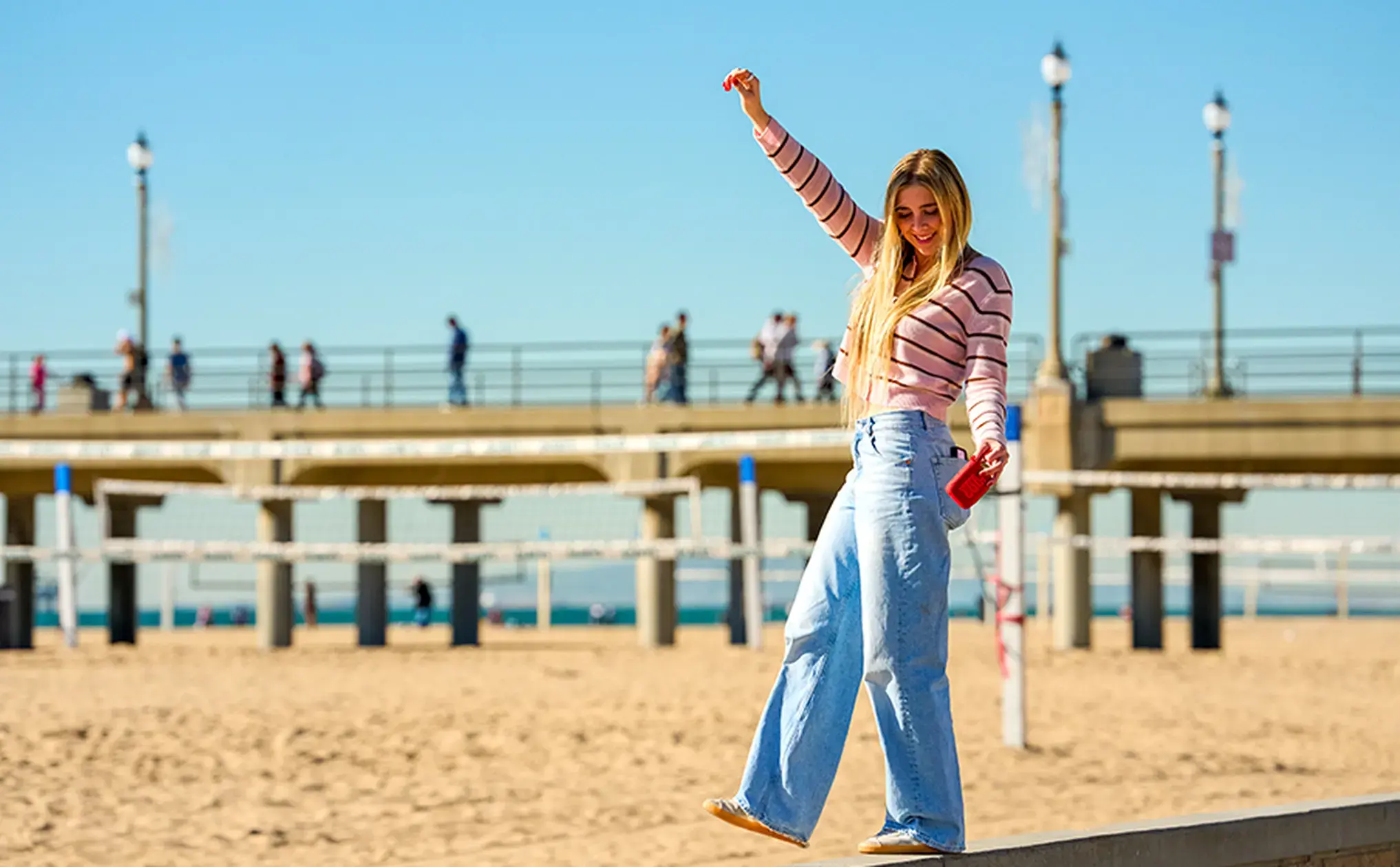 JBL wireless speaker Go 5, red