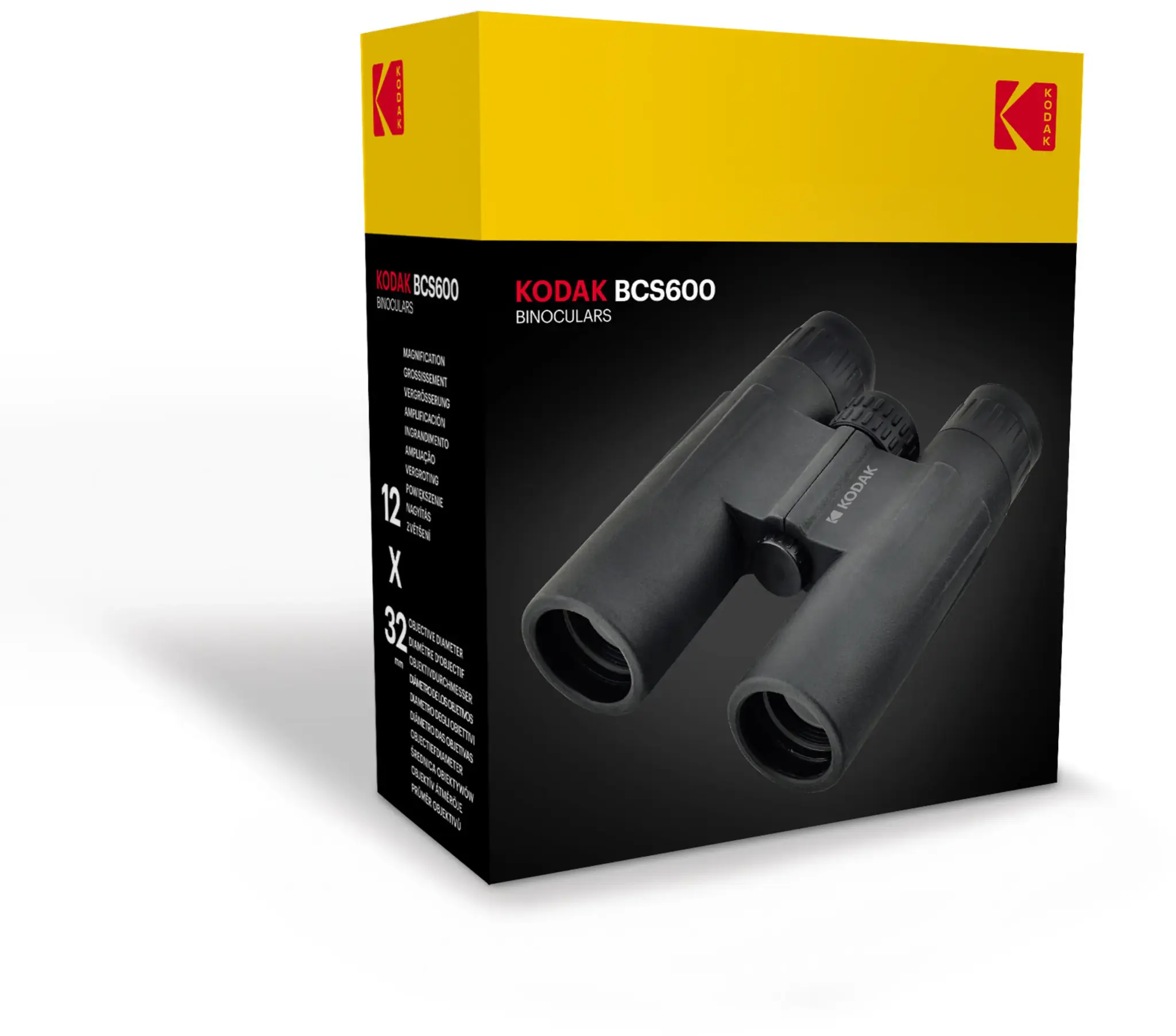 Kodak binoculars BCS600 12x32mm, black