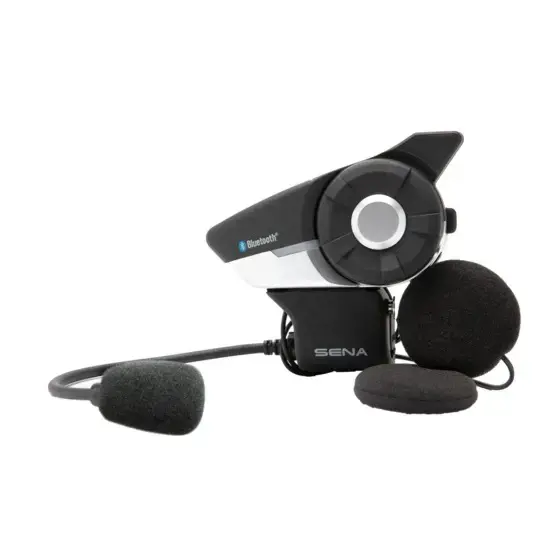 SENA 20S EVO DUO 20S-EVO-10D motociklo domofonas Bluetooth 4.1 2000 m Juoda, sidabrinė