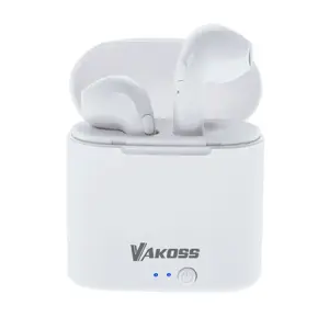 Vakoss SK-832BW WIRELESS BLUETOOTH EARPHONES SMARTPHONE CONTROL WITH MICROPHONE WHITE
