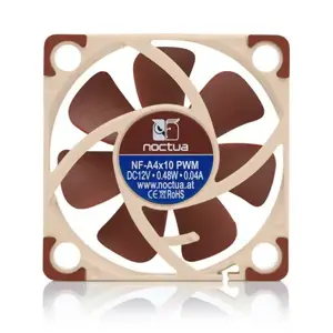 NOCTUA 40 mm PWM ventiliatorius (1000-5000 aps./min)