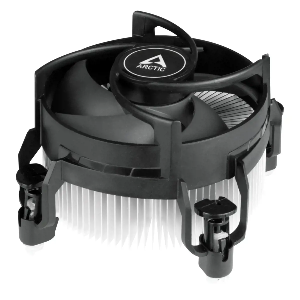 ARCTIC Alpine 17 CO, Air cooler, 9.2 cm, 250 RPM, 2700 RPM, 0.3 sone, Black, Silver