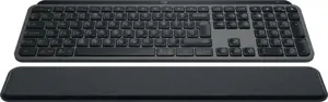 "Logitech MX Keys S", pilno dydžio (100 %), "Bluetooth", žirklinis klavišų jungiklis, QWERTY, šviesos diodas, grafito spalvos
