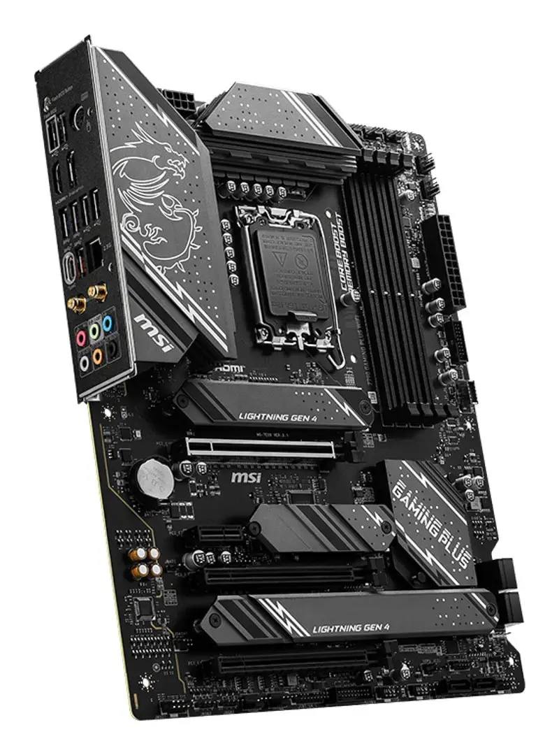 MSI Z790 GAMING PLUS WIFI, "Intel", LGA 1700, "Intel® Celeron®", "Intel® Pentium® Gold", LGA 1700, DDR5-SDRAM, 192 GB