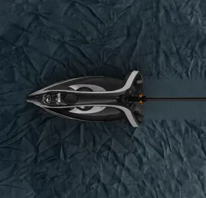 Tefal Puregliss FV8062E0, Dry & Steam iron, Durilium AirGlide Autoclean soleplate, 2 m, 270 g/min, Black, Grey, 50 g/min