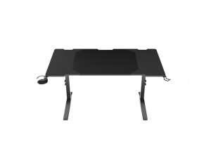 Genesis | Modular Gaming Desk | Holm 140 RGB | Anthracite Black