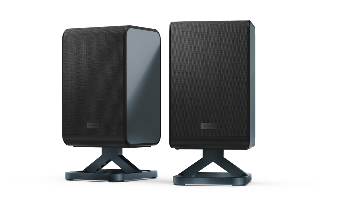 Sharp | 2.0.2 Wireless Rear Surround Speakers | HT-SPR52021(BK)