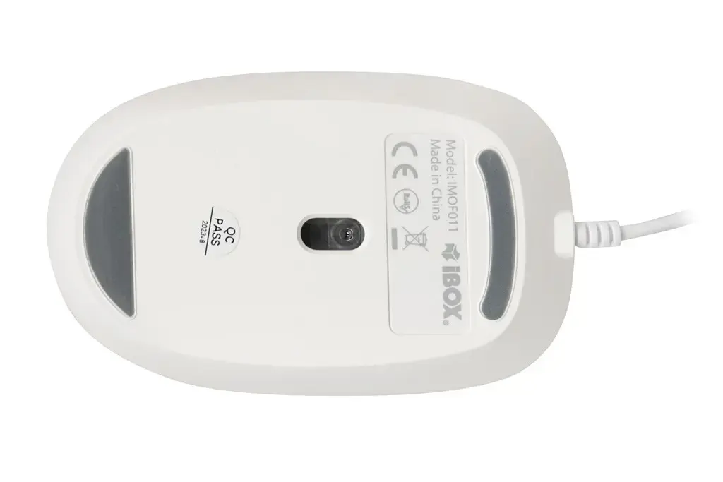 "iBOX i011 Seagull" laidinė optinė pelė, balta