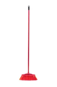 Broom VILEDA 2in1 Garden Outdoor (red/yellow)