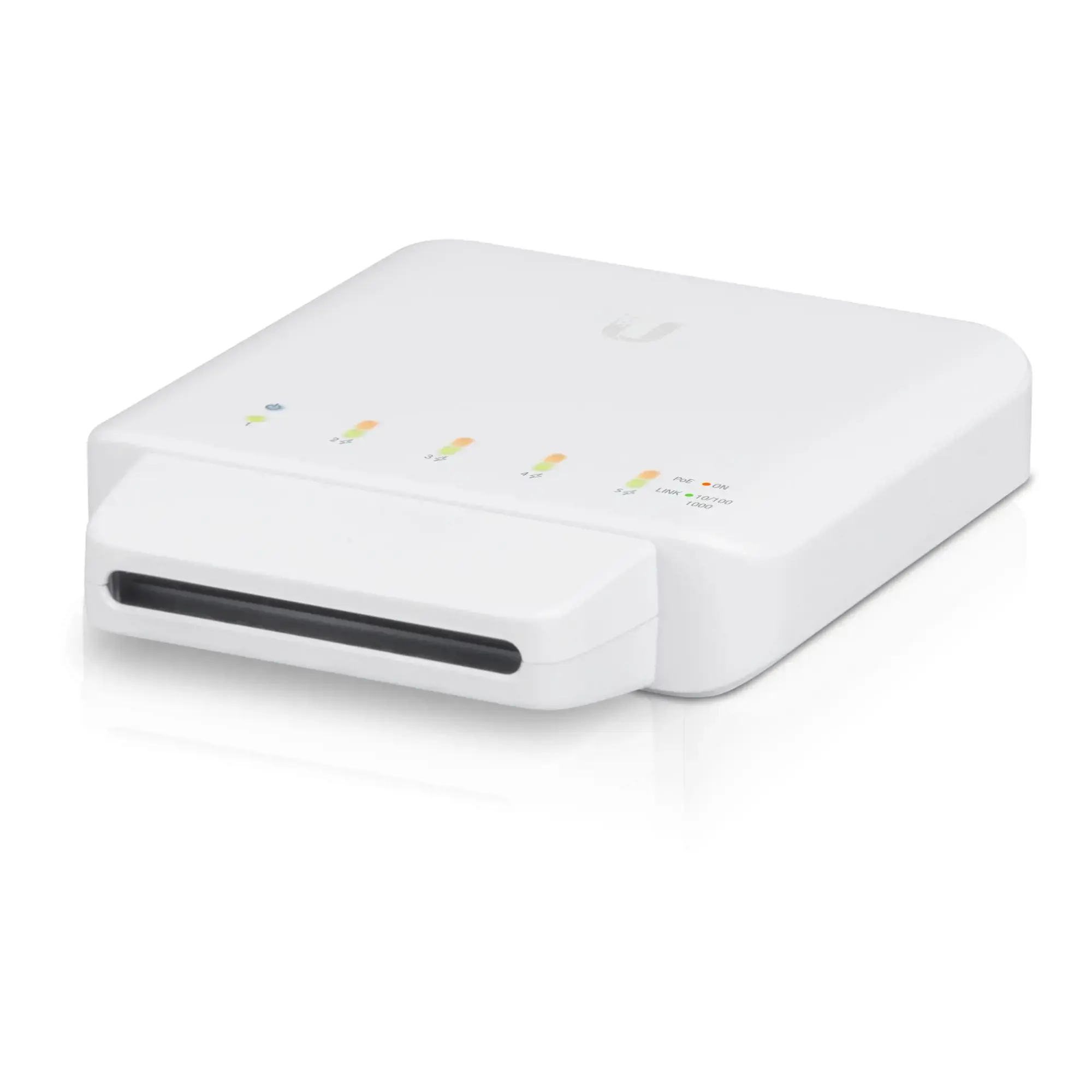 UBIQUITI UniFi komutatorius UniFi 5x RJ45 1000Mb/s 1x PoE įėjimas 4x PoE išėjimas 46W 3 pakuotės
