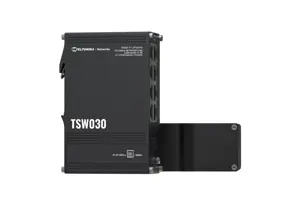 Teltonika Switch | TSW030 | Unmanaged | 10/100 Mbps (RJ-45) ports quantity 8 | Power supply type 2-…