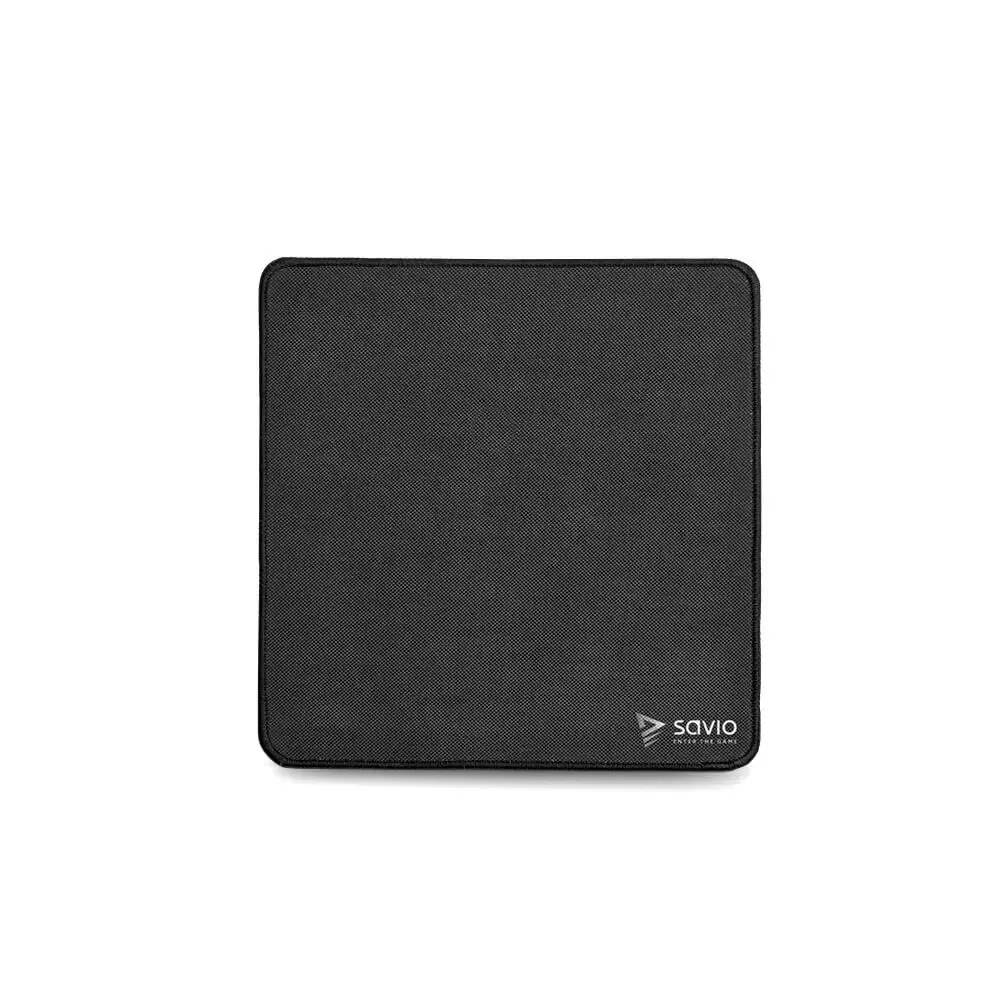 SAVIO ŽAIDIMŲ PELĖS KILIMĖLIS 250X250X2MM, SUSIŪTI KRAŠTAI BLACK EDITION PRECISION CONTROL S