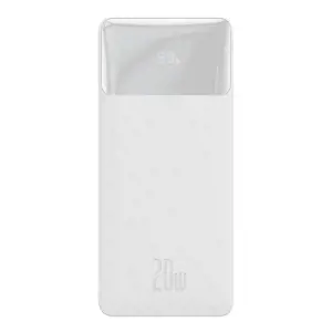 Maitinimo baterija Baseus Bipow 30000mAh, 20W (balta)