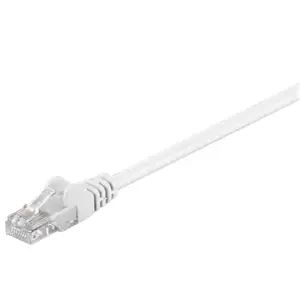 "Goobay" CAT 5e jungiamasis kabelis, U/UTP RJ45 vyriškas (8P8C), RJ45 vyriškas (8P8C), 15 m, baltos…