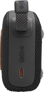 JBL Go 4 Nešiojama garso kolonėlė, Bluetooth, Juoda