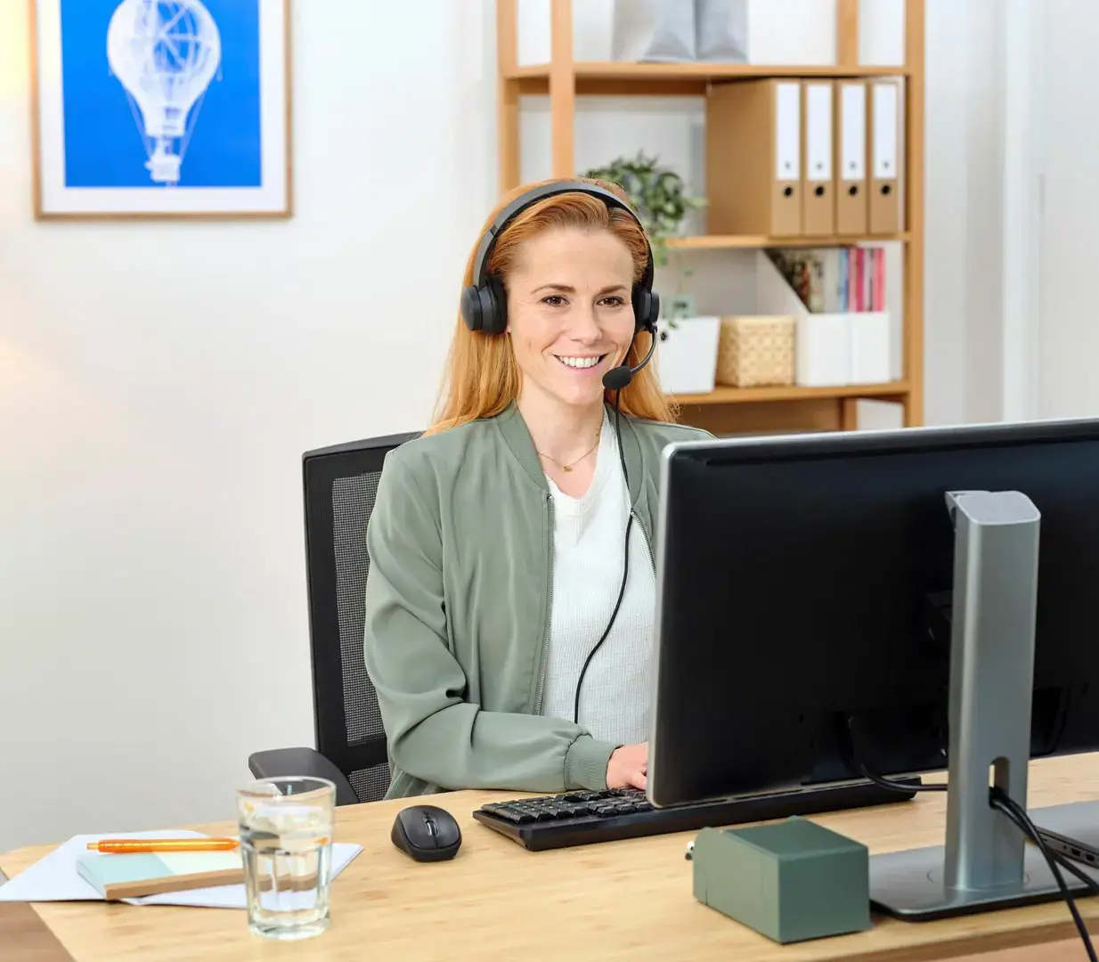 Trust HS-260 Headset Wired Neck-band Office/Call center USB Type-A Black