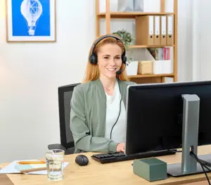 Trust HS-260 Headset Wired Neck-band Office/Call center USB Type-A Black