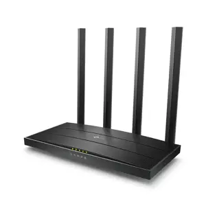 TP-Link AC1900 belaidis MU-MIMO "Wi-Fi" maršrutizatorius, "Wi-Fi 5" (802.11ac), dviejų dažnių (2,4 GHz / 5 GHz), Ethernet LAN, juodas, stalinis maršrutizatorius