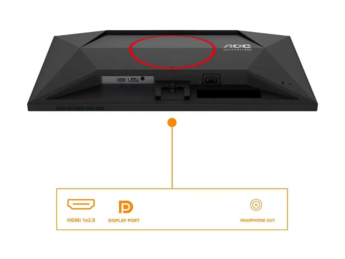 AOC G4 Q24G4RE computer monitor 60.5 cm (23.8") 2560 x 1440 pixels Quad HD LED Black, Red