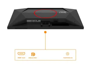 AOC G4 Q24G4RE computer monitor 60.5 cm (23.8") 2560 x 1440 pixels Quad HD LED Black, Red