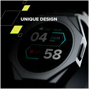 CANYON Otto SW-86, išmanusis laikrodis Realtek 8762DK LCD 1.3'' LTPS 360X360px, G+F 1+gesture 192KB ličio jonų polimero baterija 3.7v 280mAh, ginklo aliuminio lydinio korpuso vidurinis rėmas + plastikinis apatinis korpusas + šiltas raudonas silikoninis dirželis + ginklo dirželio sagtis. šeimininkas: 45,4 * 42,4 * 9,6 mm.