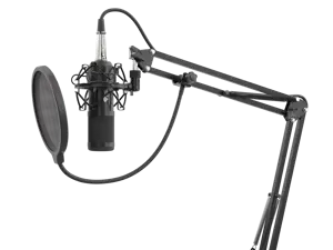"NATEC Genesis" mikrofonas "Radium 300" studijinis XLR rankos popfilteris