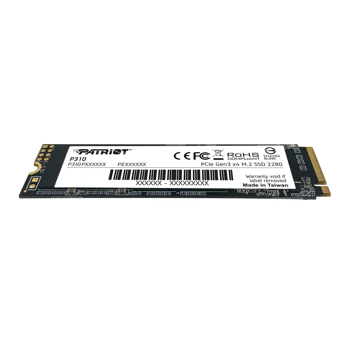 SSD diskas PATRIOT MEMORY P310P960GM28 960 GB, M.2 2280, PCIe 3.0 x4 (NVMe)