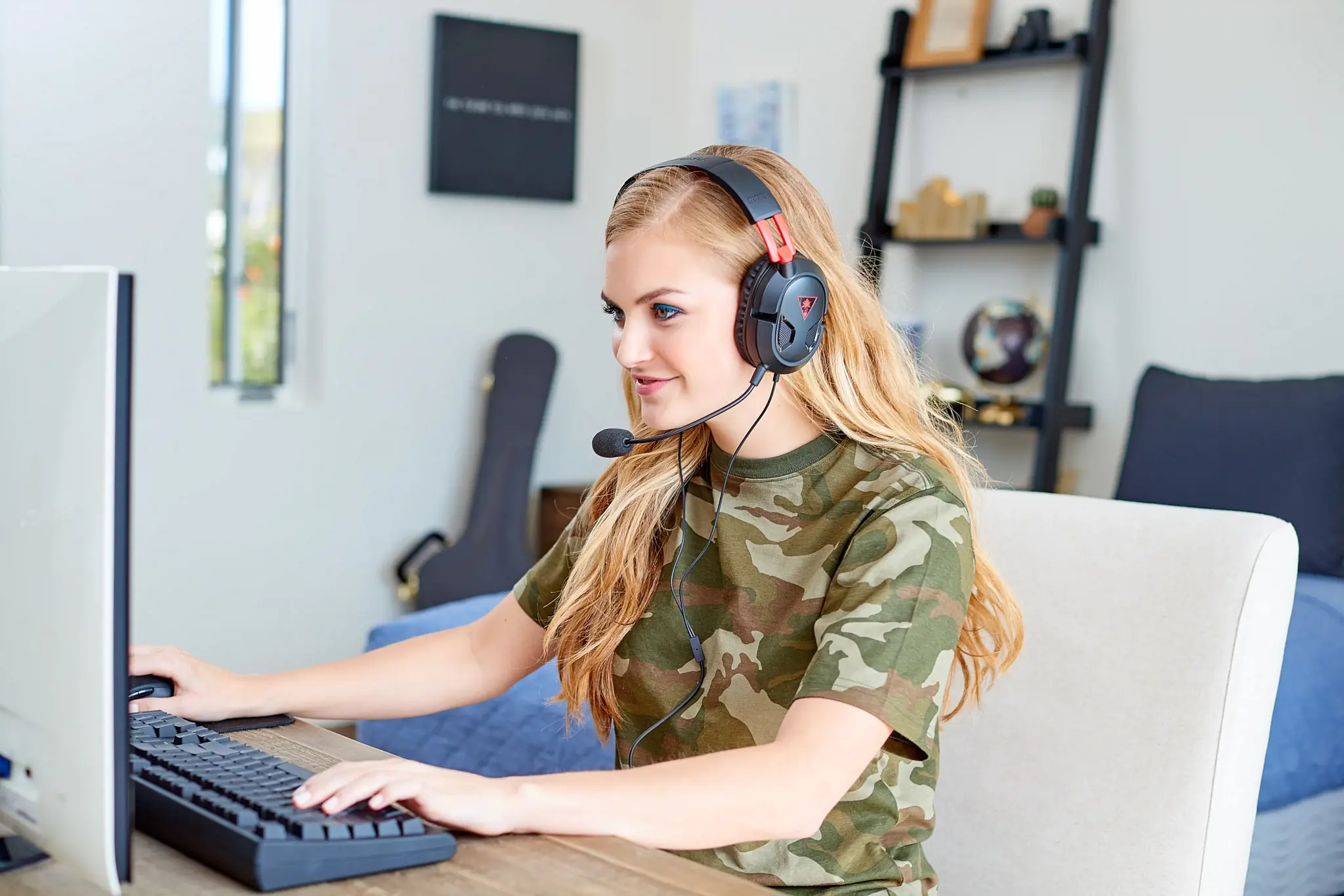 Turtle Beach Recon 50 Gaming Headset for PC and Mac, Wired, Gaming, 20 - 20000 Hz, 530.7 g, Headset, Black, Red