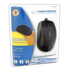 "Esperanza EM102K" pelė USB Type-A Optical 800 DPI